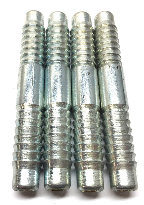 Unbranded 3.77" x .50" Barbed Hose Connector [Lot of 4] NOS