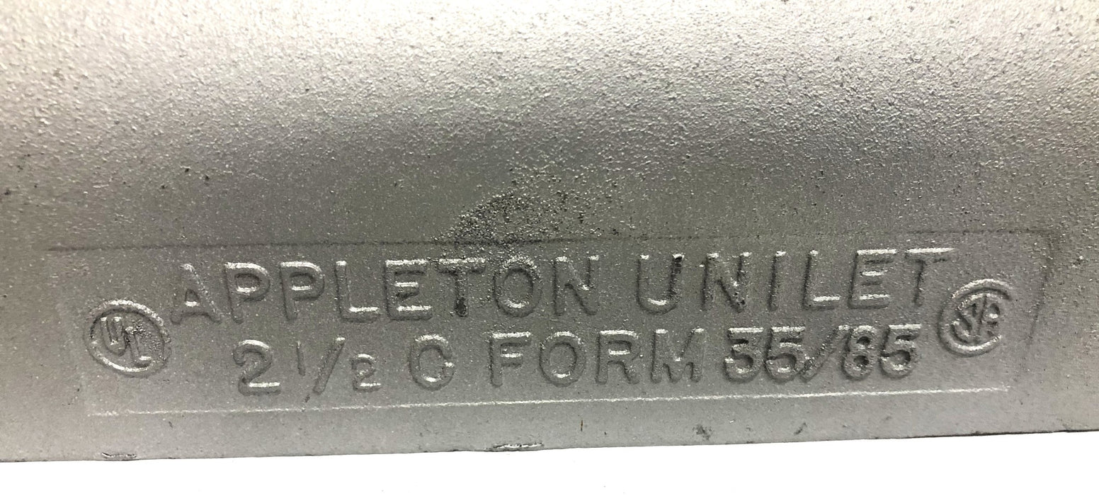 Appleton 2-1/2 Inch C Conduit Body Form 35/85 NOS