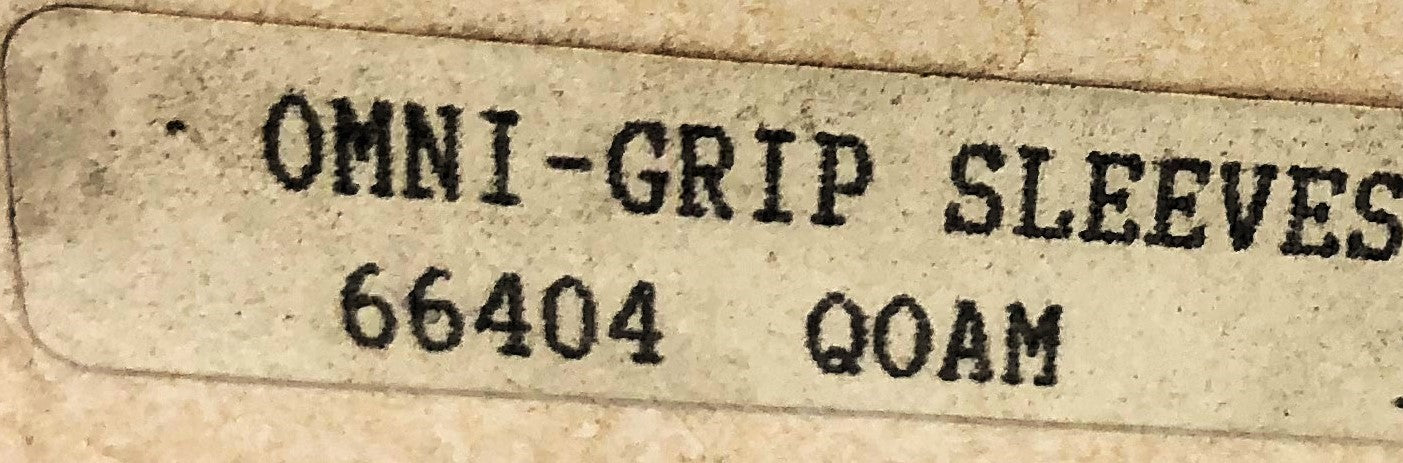 Brady Box of (75pcs) Omni-Grip Sleeve Wire Markers OG2Y-4 (66404) NOS