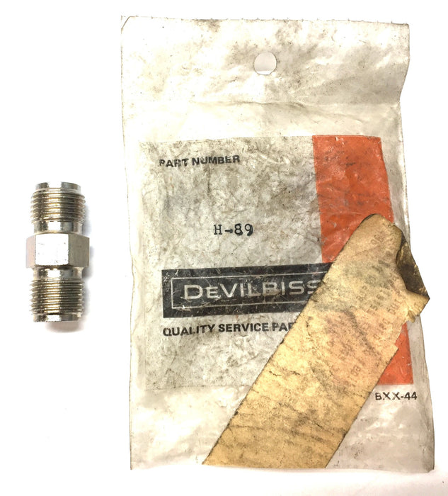 Devilbiss 1/2" x 1/2" Connector H-89 NOS