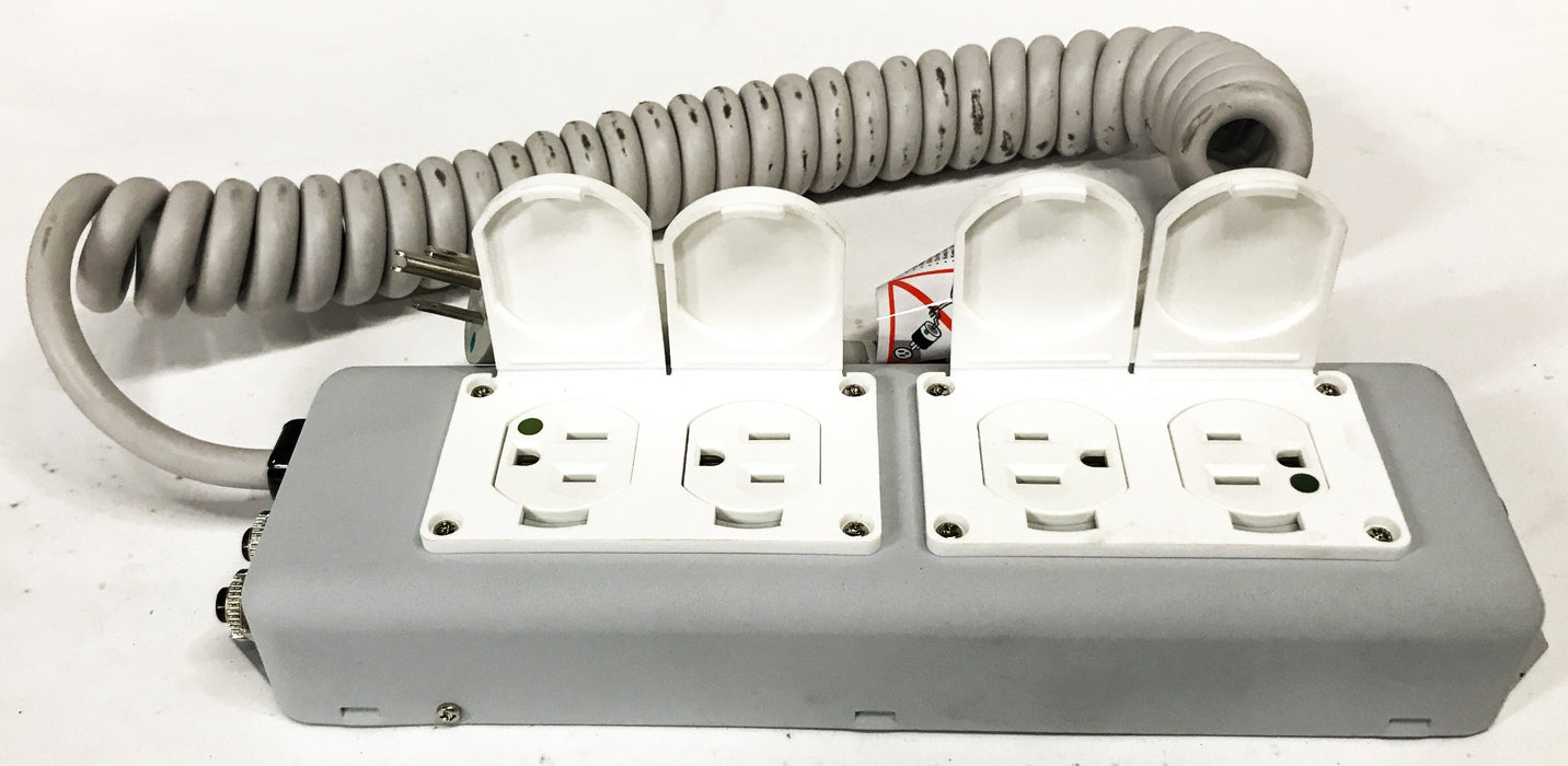 Ergotron Medical Grade 4-Outlet Power Strip 97-466 NOS