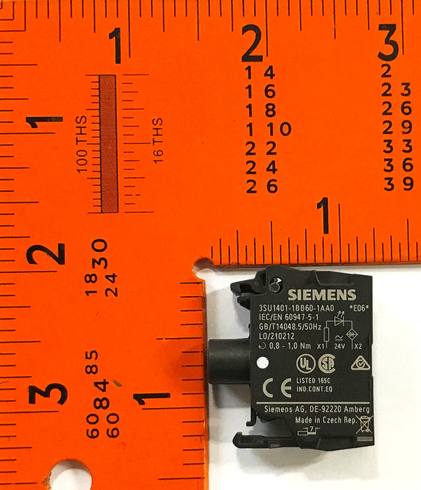 Siemens LED Module 3SU1401-1BB60-1AA0 [Lot of 3] NOS