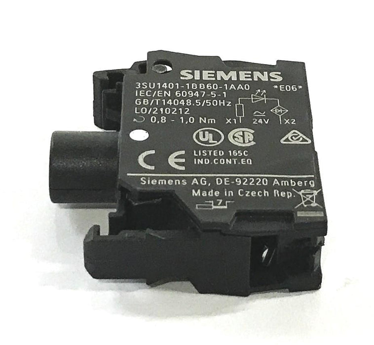Siemens LED Module 3SU1401-1BB60-1AA0 [Lot of 3] NOS