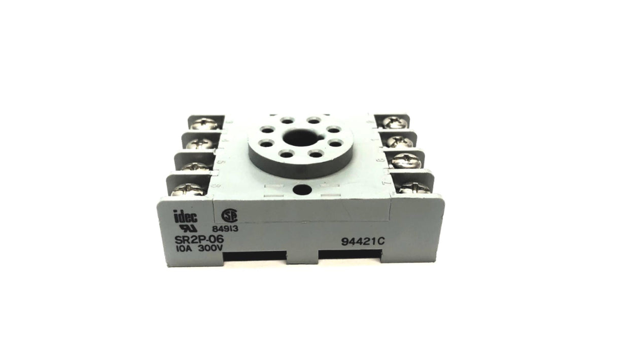 IDEC 8 Pin 10A 300V Relay Socket SR2P-06 [Lot of 3] NOS