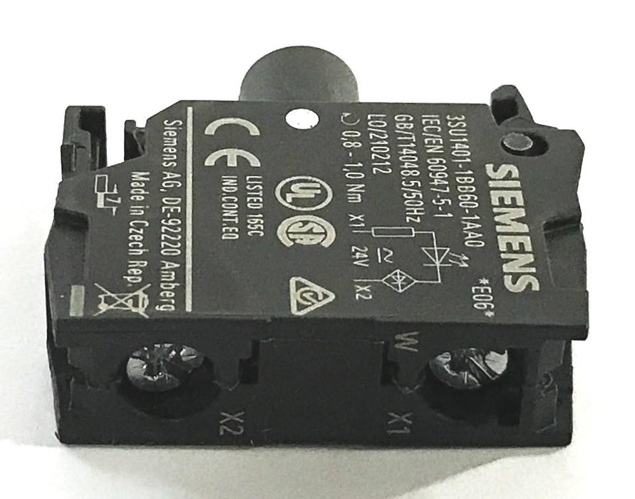 Siemens LED Module 3SU1401-1BB60-1AA0 [Lot of 3] NOS