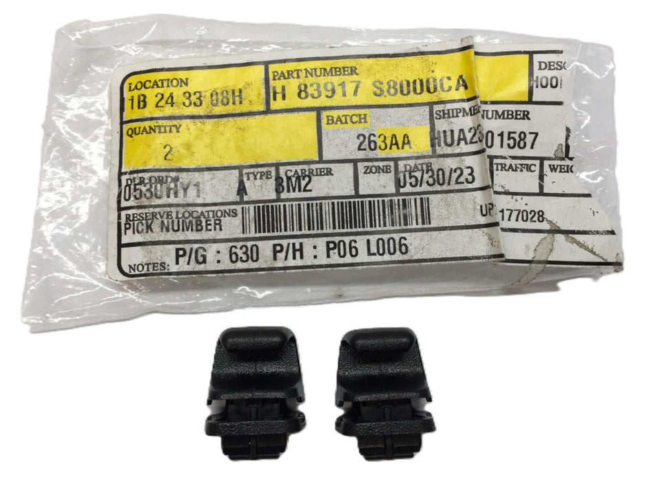 Hyundai Rear Door Curtain Hook 83917 S8000CA [Lot of 2] NOS