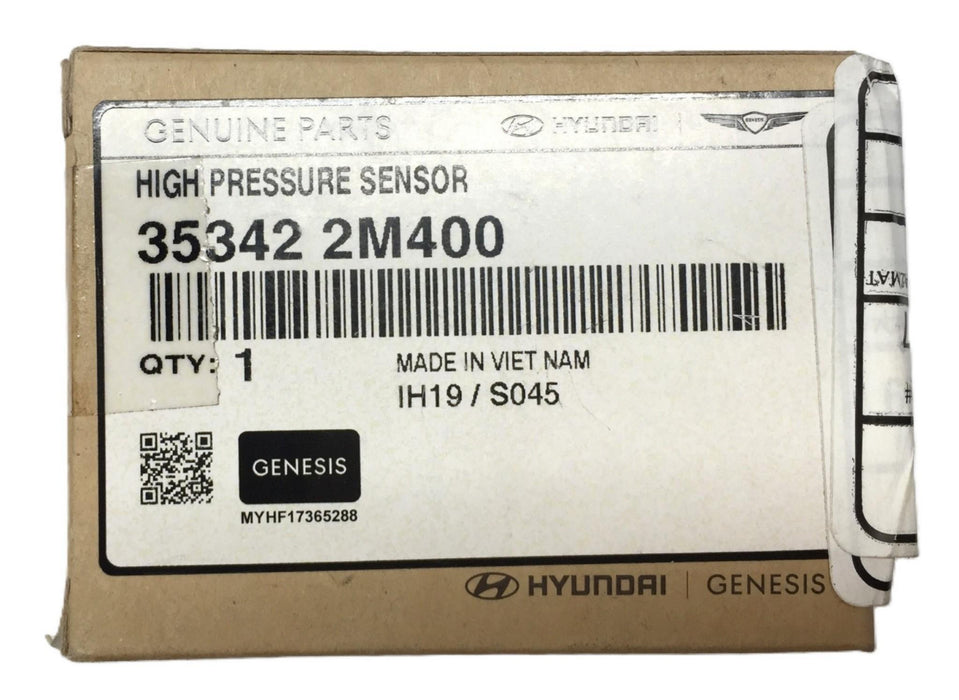 Hyundai Genesis High Pressure Sensor 35342 2M400 *OEM Sealed* NOS