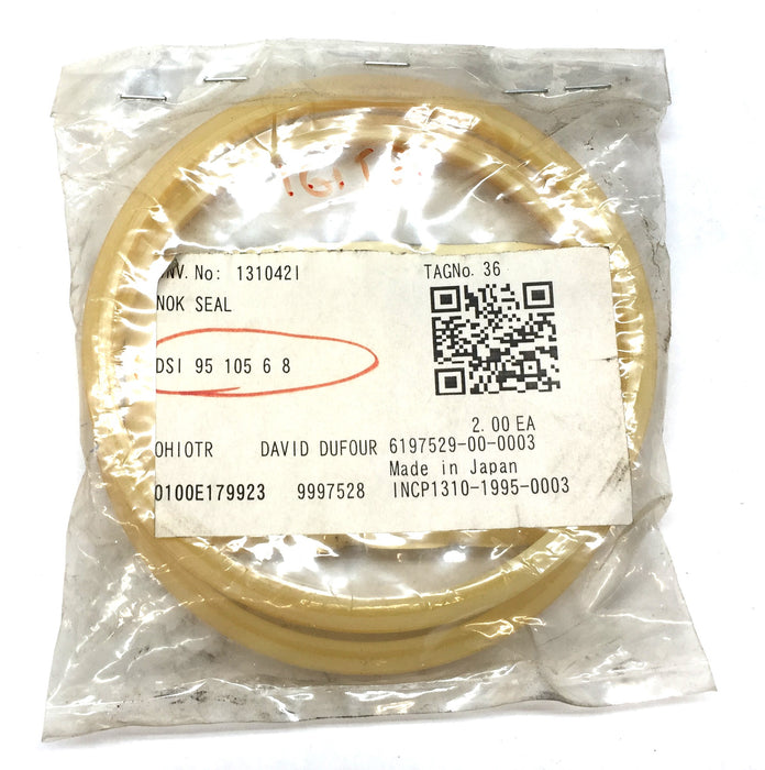 NOK Dust Seal DSI 95-105-6-8 (DSI 95 105 6 8) [Lot of 2] NOS