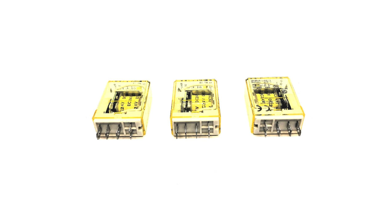 IDEC DC24V General Purpose Relay RH1B-U (21321-A1) [Lot of 3] NOS