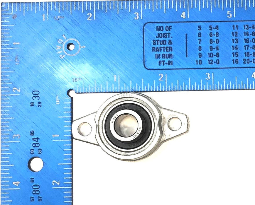 Asahi Insert Ball Bearing W/ Flanged Mount K001 (FL001) NOS