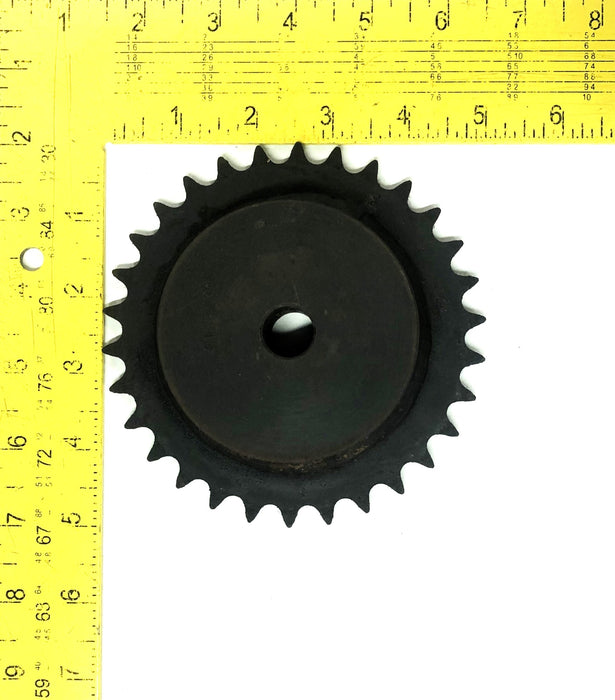 Unbranded 0.64 Inch Bore Roller Chain Sprocket 41B30 NOS