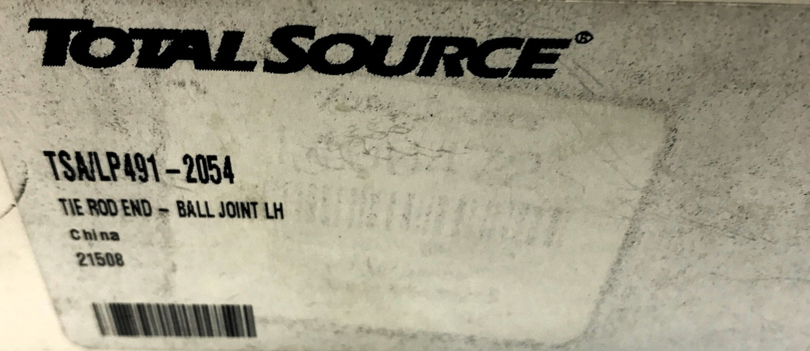 Total Source LH Ball Joint Tie Rod End LP491-2054 (TSA/LP491-2054) NOS