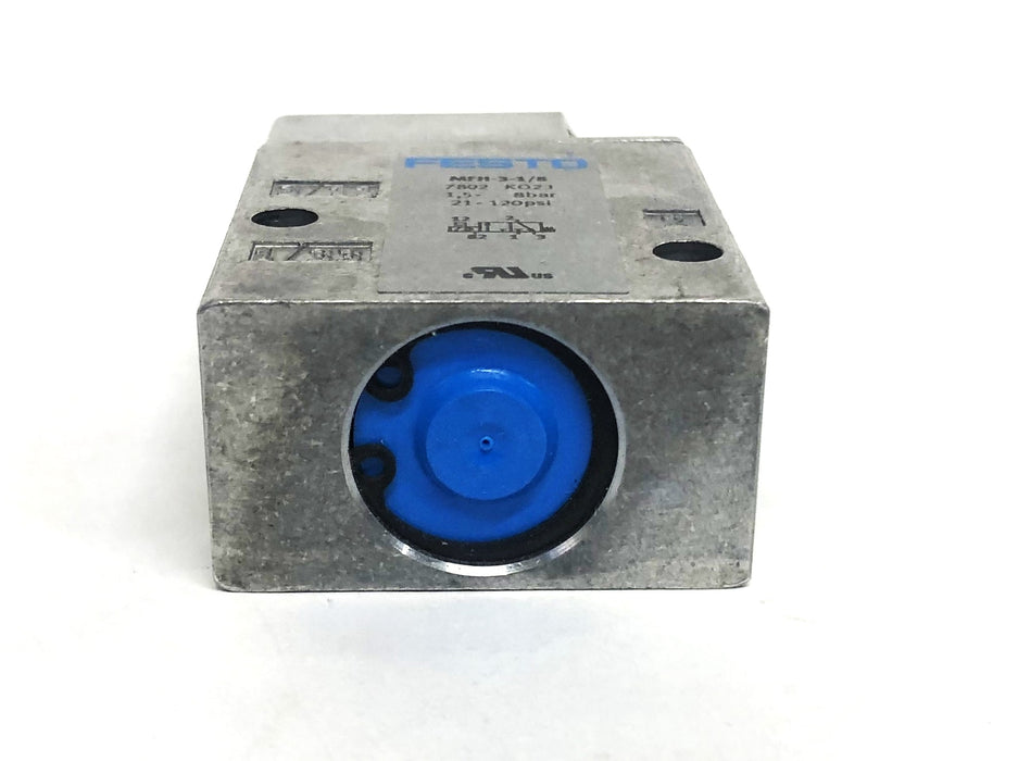 Festo MFH-3-1/8 Solenoid Valve 7802 NOS