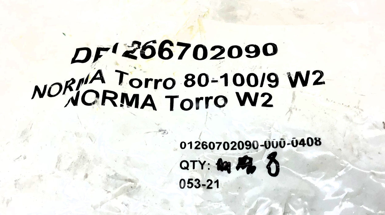 Norma Torro 80-100/9 W2 Hose Clamp 01260702090-000-0408 [Lot of 8] NOS