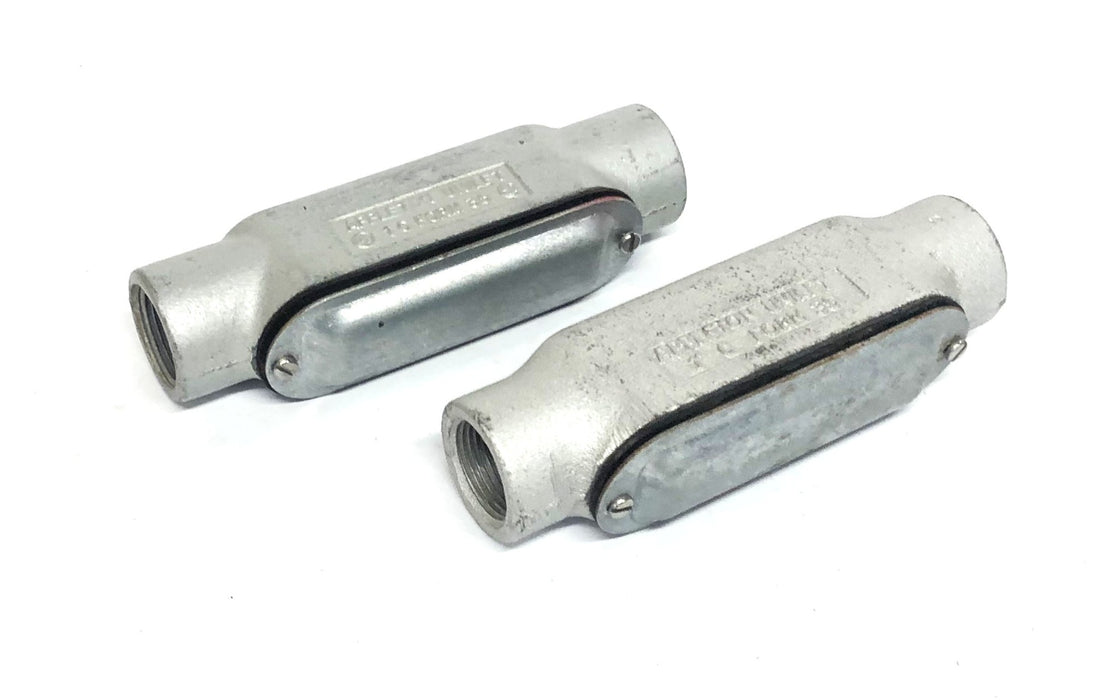 Appleton 2 C Conduit Body Form 35 [Lot of 2] USED