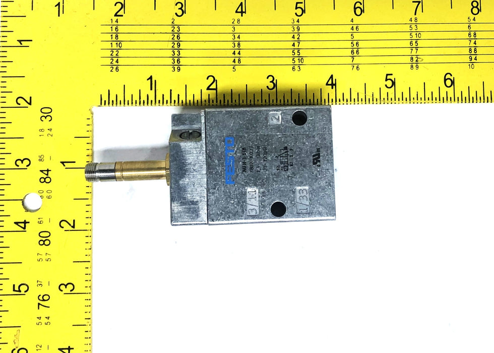 Festo MFH-3-1/8 Solenoid Valve 7802 NOS