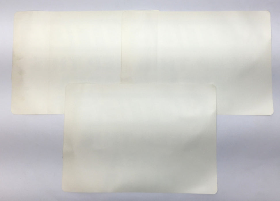 Unbranded 14"x10" "Keep This Area Clear" Adhesive Back Decal [Lot of 3] NOS