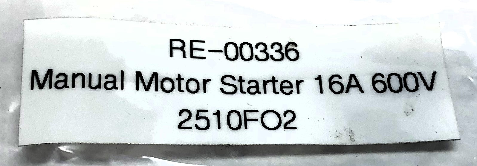 Square D Manual Starter Motor Switch 2510FO2 NOS