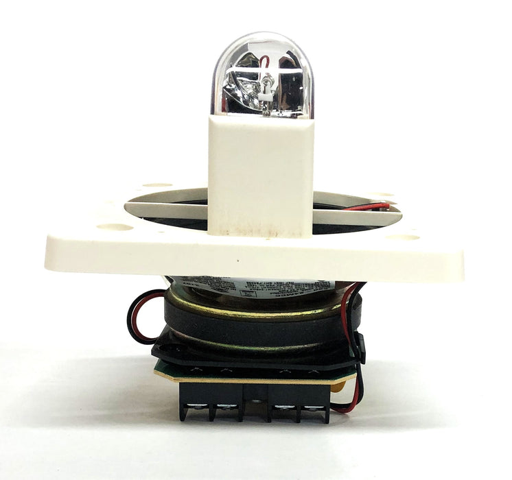 Cooper Wheelock 24VDC White Ceiling Strobe Speaker E90-24MCC-FW (113166) NOS