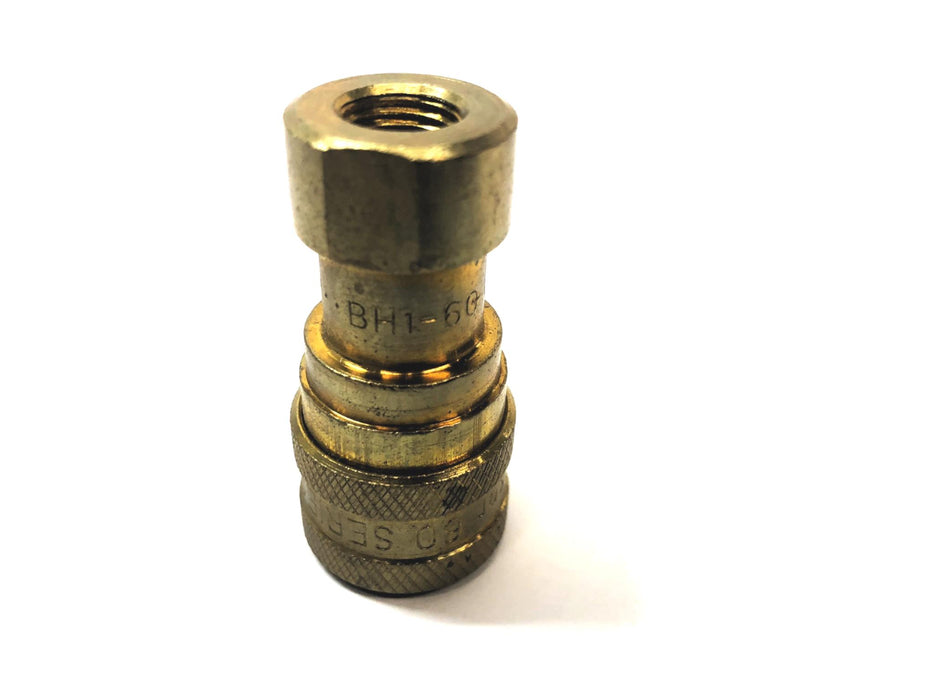 Parker Quick Connect Vacuum Coupler BH1-60 NOS