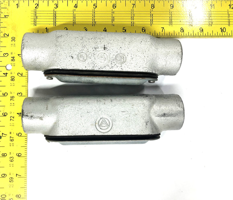 Appleton 2 C Conduit Body Form 35 [Lot of 2] USED