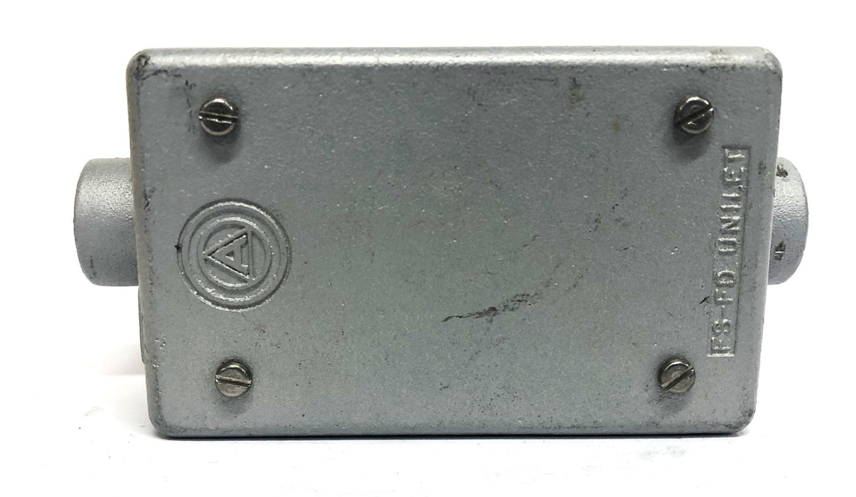 Appleton 1/2 Inch Unilet Conduit Body Type FSC NOS