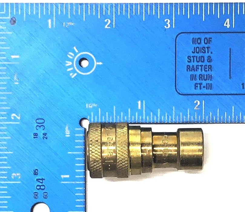 Parker Quick Connect Vacuum Coupler BH1-60 NOS