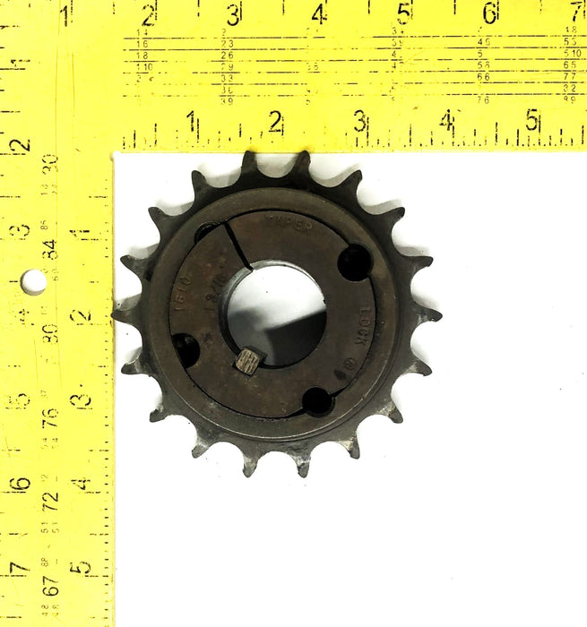 Martin 1610X1-3/16 Taper-Lock Bushed Roller Chain Sprocket 50BTB18 USED