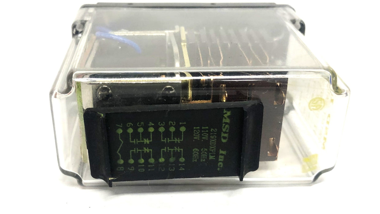MSD Inc. 110V 50Hz 120V 60Hz General Purpose Relay 219XDXPLM NOS
