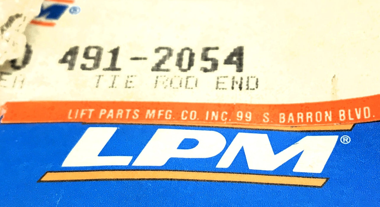 LPM Tie Rod End 491-2054 NOS
