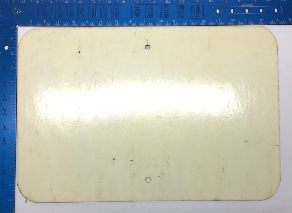 W.H. Brady 18" x 12" Blue/White Fiber-Shield 'Handicapped Parking' 91331 USED