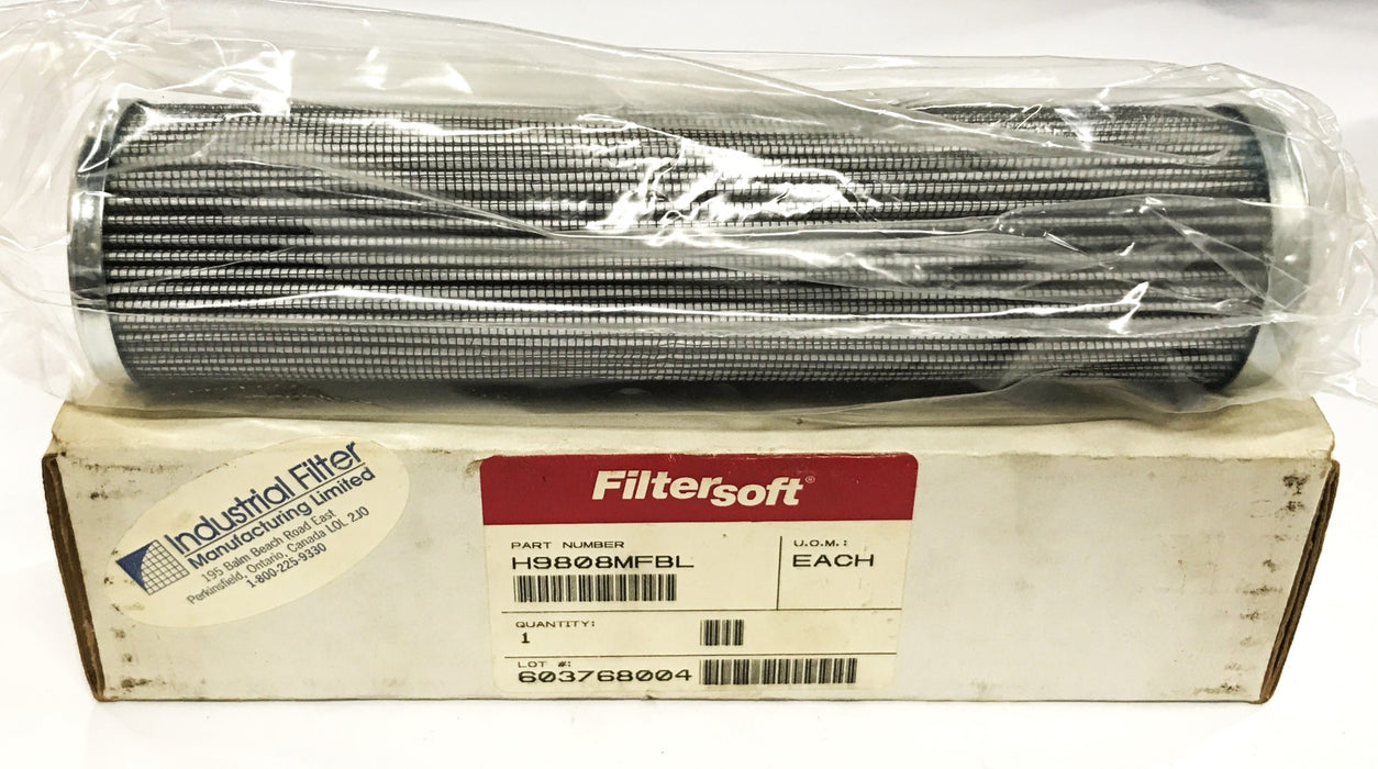 Filtersoft Hydraulic Filter H9808MFBL NOS