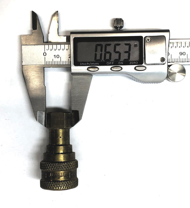 Parker Quick Connect Vacuum Coupler (Smaller Head) BH1-60 NOS