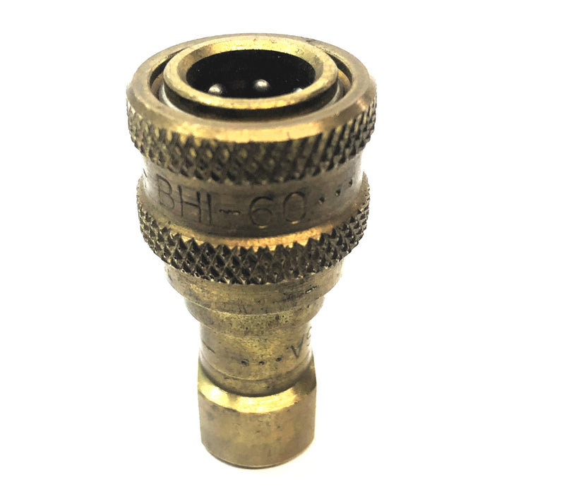 Parker Quick Connect Vacuum Coupler (Smaller Head) BH1-60 NOS