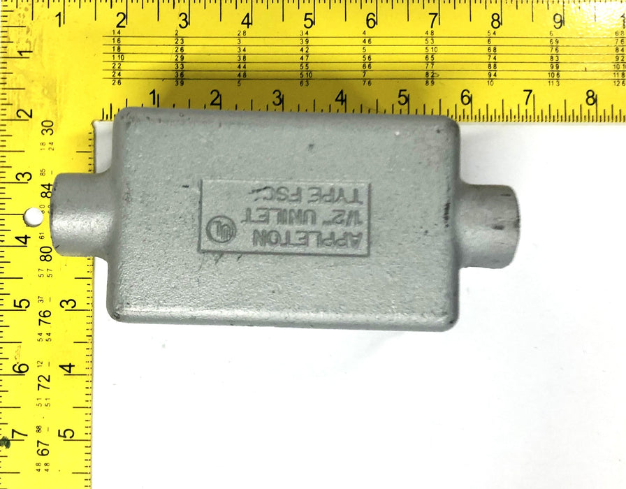 Appleton 1/2 Inch Unilet Conduit Body Type FSC NOS