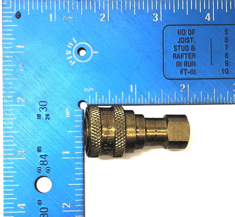 Parker Quick Connect Vacuum Coupler (Smaller Head) BH1-60 NOS