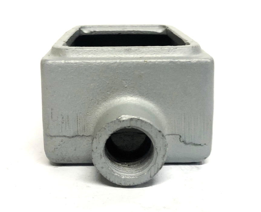 Appleton 1/2 Inch Unilet Conduit Body Missing Cover Type FSC NOS