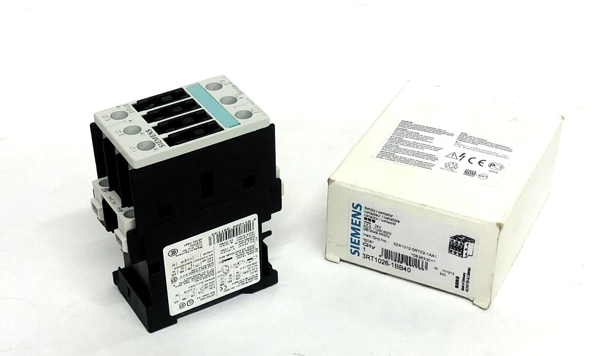 Siemens 24V Contactor 3RT1026-1BB40 USED