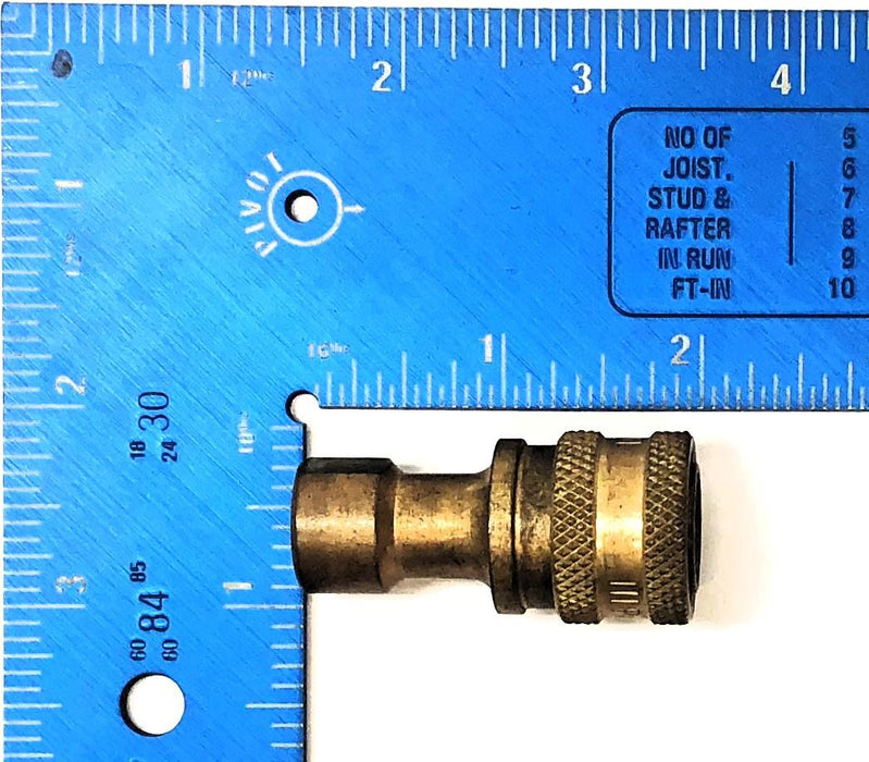 Parker Quick Connect Vacuum Coupler (Smaller Head) BH1-60 [Lot of 2] NOS