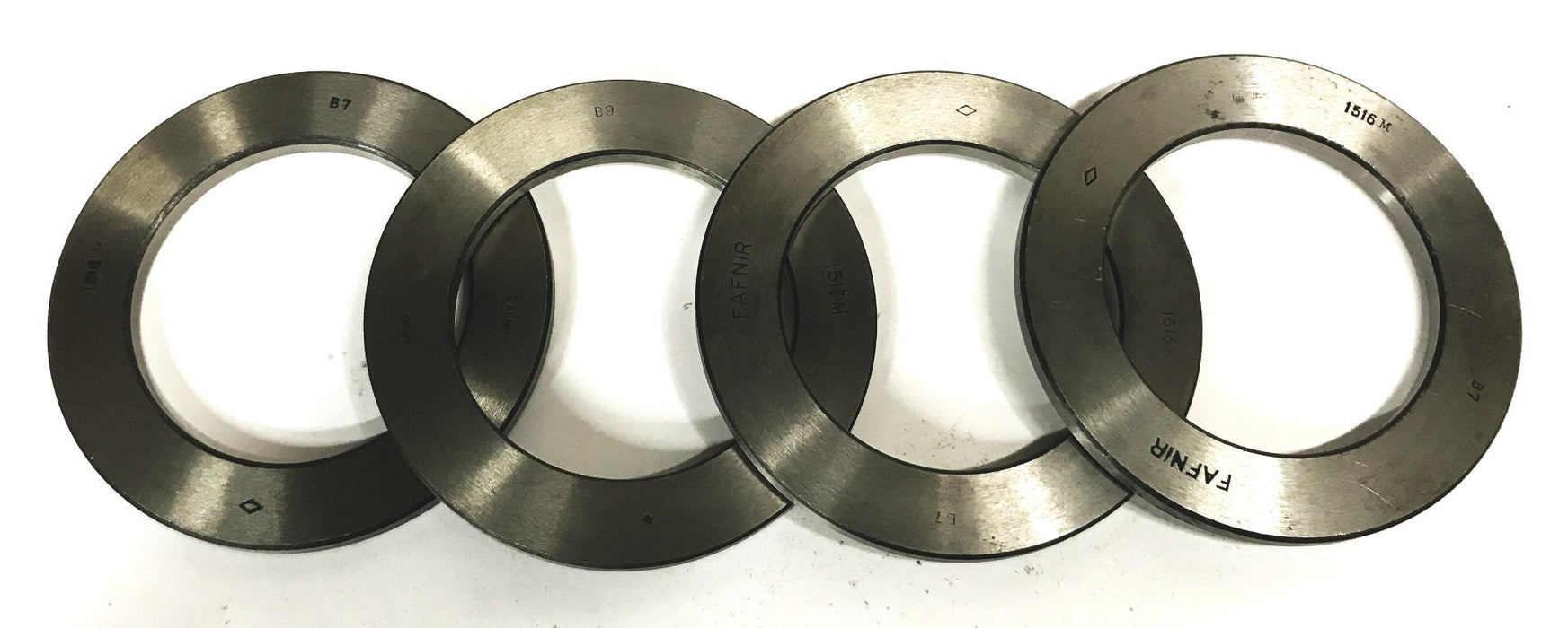 Fafnir Thrust Ball Bearing Sides 1516M-B7/9 [Lot of 4] NOS