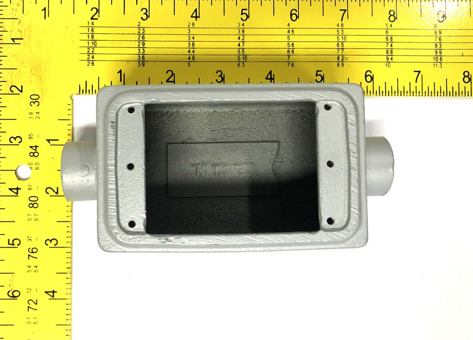 Appleton 1/2 Inch Unilet Conduit Body Missing Cover Type FSC NOS