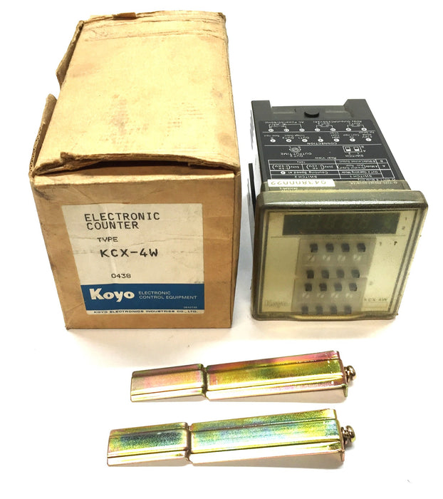 Koyo Electric Counter Type: KCX-4W NOS
