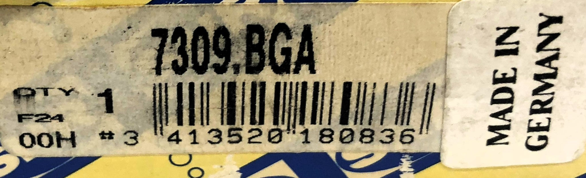 SNR Single Row Angular Contact Bearing 7309BGA NOS