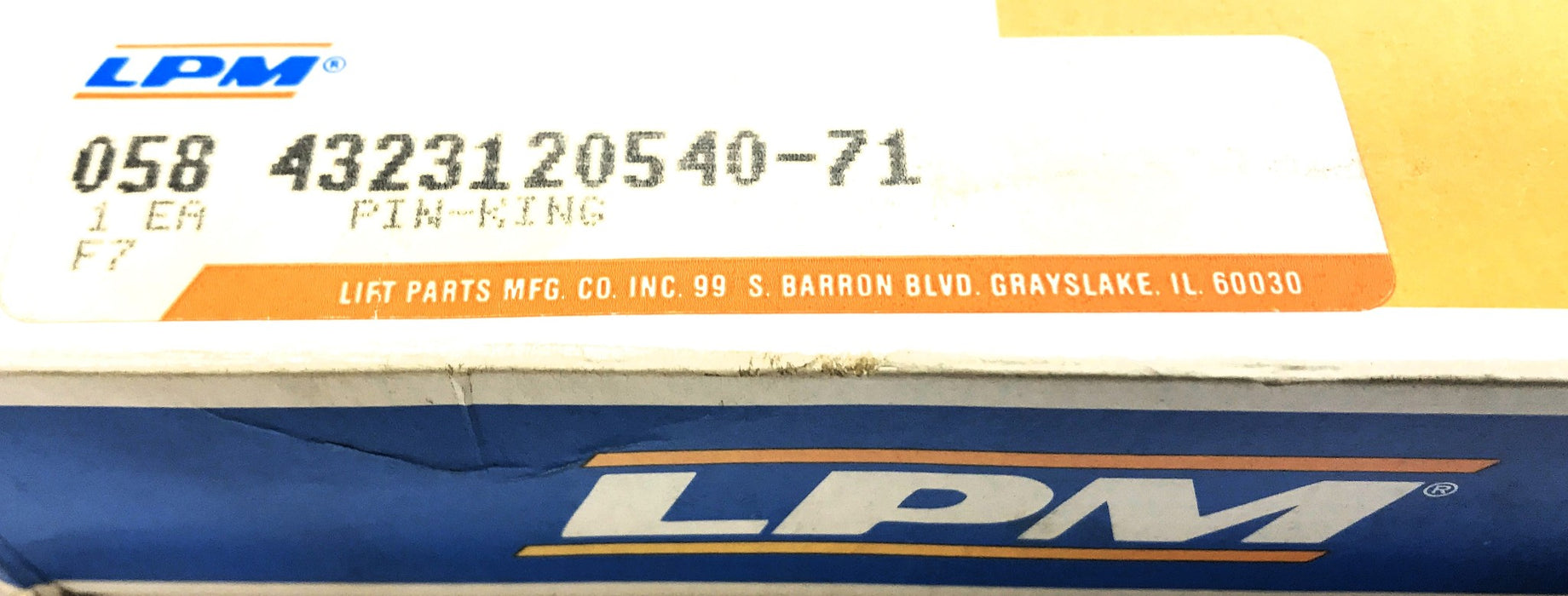 LPM King Pin 4323120540-71 (058 4323120540-71) NOS