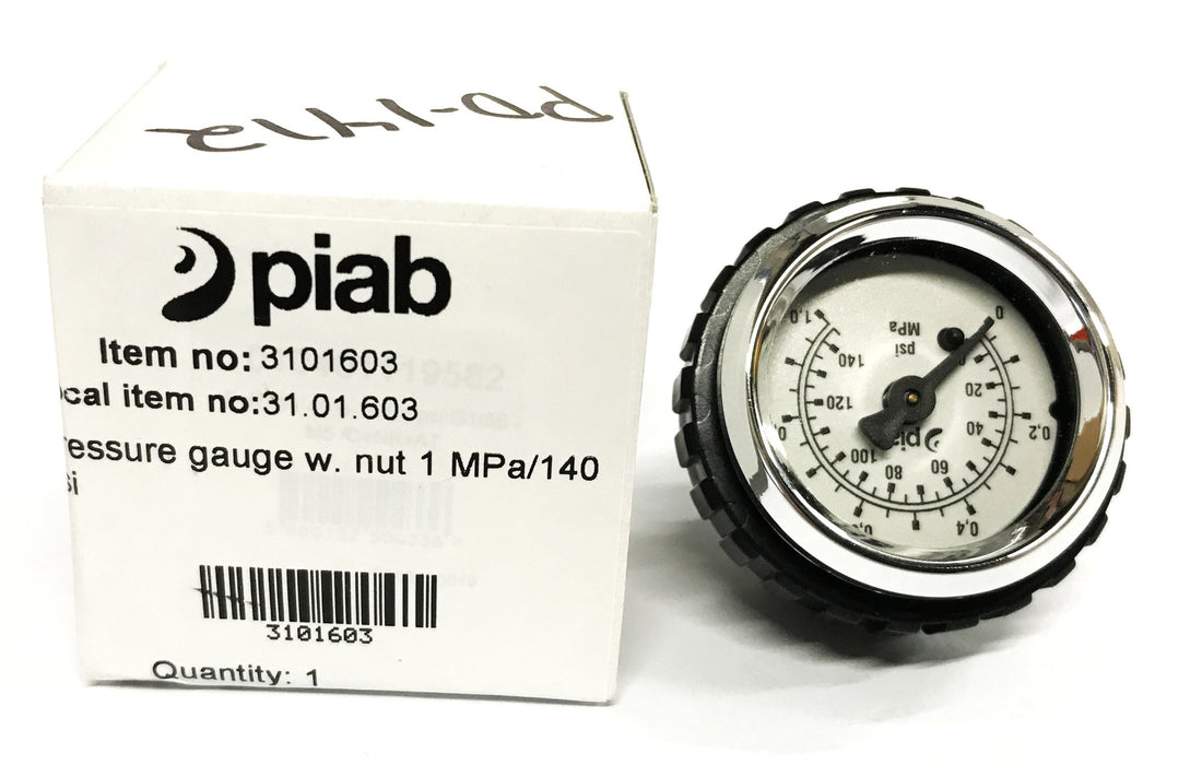 Piab Pressure Gauge 3101-603 NOS