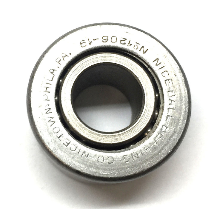 NICE Ball Bearing Co. Double-Roller Ball Bearing 1206-19 NOS