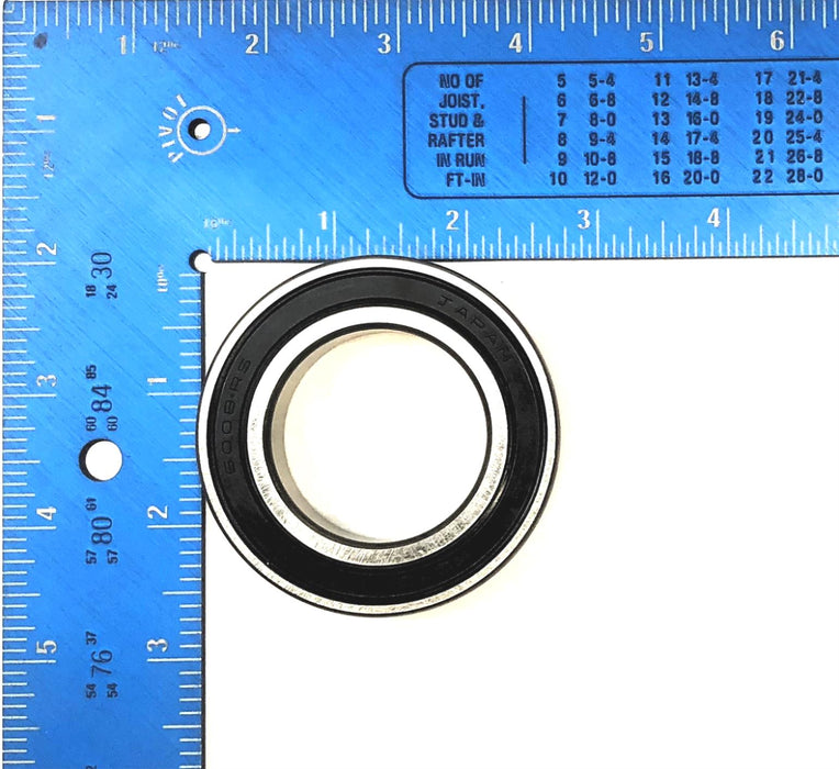 Koyo Rubber Sealed Ball Bearing 6008-2RS [Lot of 2] NOS