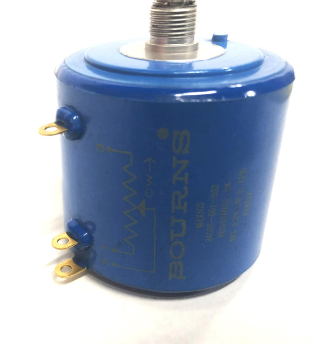 Bourns 5K Resistance Potentiometer 3400S-001-502 NOS