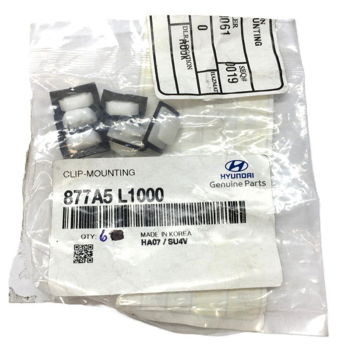 Hyundai Mounting Clip 877A5 L1000 [Lot of 6] NOS