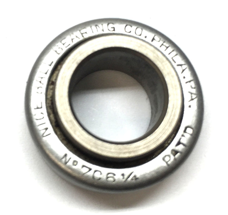 NICE Ball Bearing Co. Double-Roller Ball Bearing 706-1/4 NOS